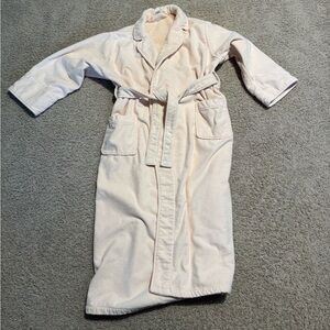 Vintage TJW by Mervyn’s Soft Terry Peach Bathrobe
